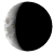 Waning Crescent, 24 days, 5 hours, 58 minutes in cycle