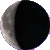 Waning Crescent, 25 days, 3 hours, 58 minutes in cycle
