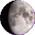 Waxing Gibbous, Moon at 10 days in cycle