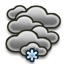 Cloudy Light rain and or snow